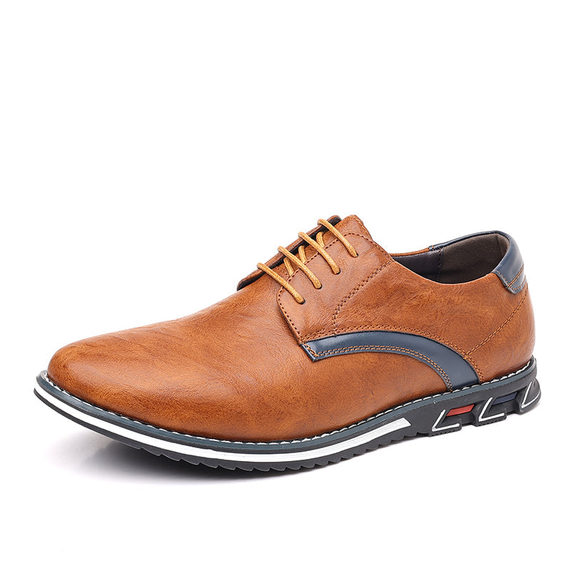 The Radcliffe — Tan-Trim Comfort Oxford