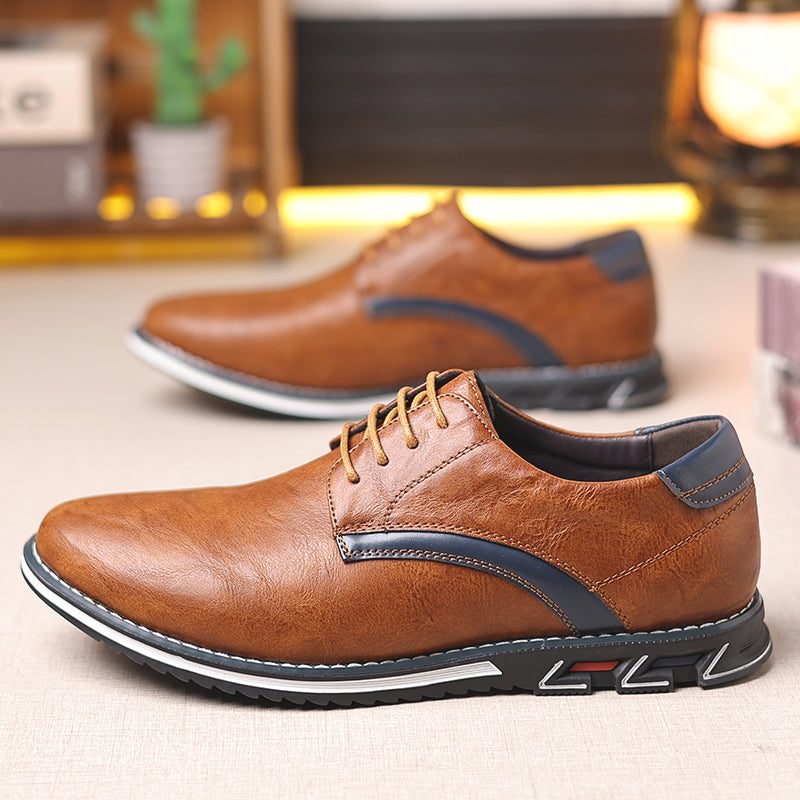 The Radcliffe — Tan-Trim Comfort Oxford