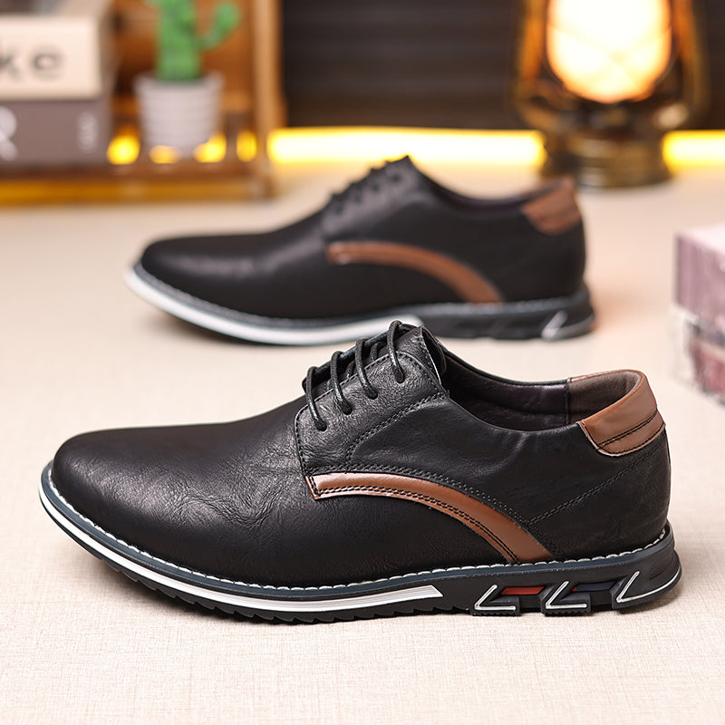 The Radcliffe — Tan-Trim Comfort Oxford
