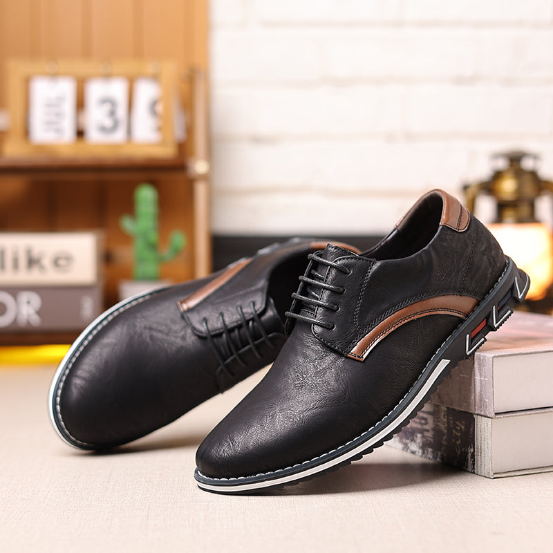 The Radcliffe — Tan-Trim Comfort Oxford