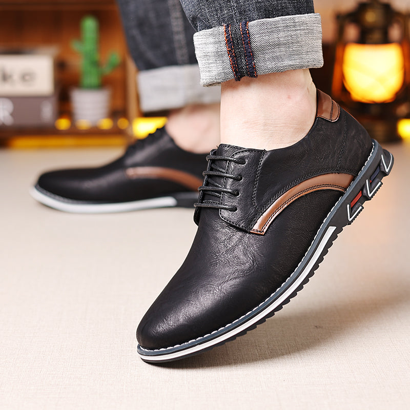 The Radcliffe — Tan-Trim Comfort Oxford