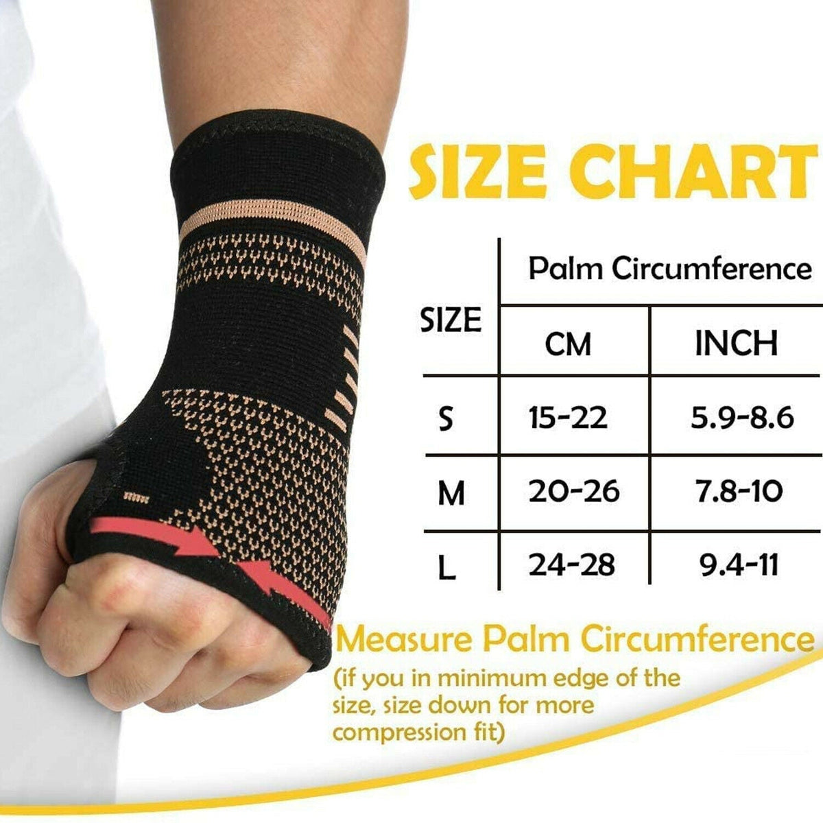 Wrist & Hand Compression Sleeve