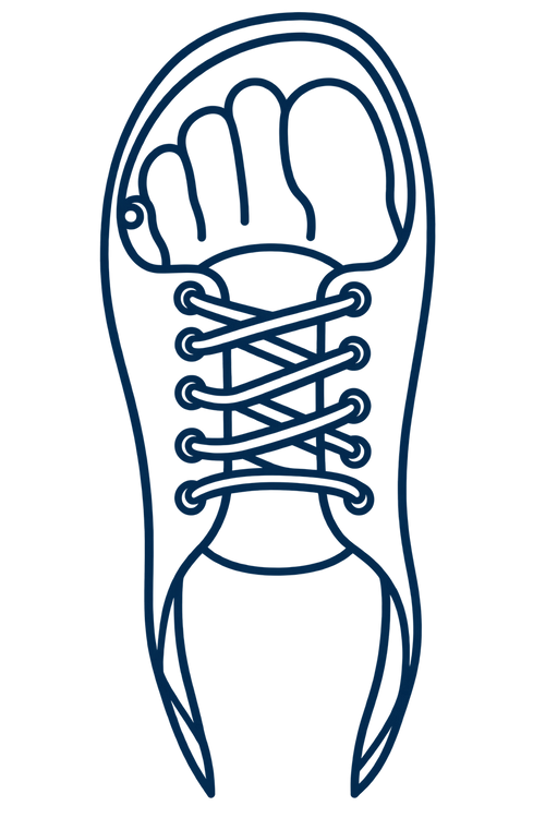 Wide toe box