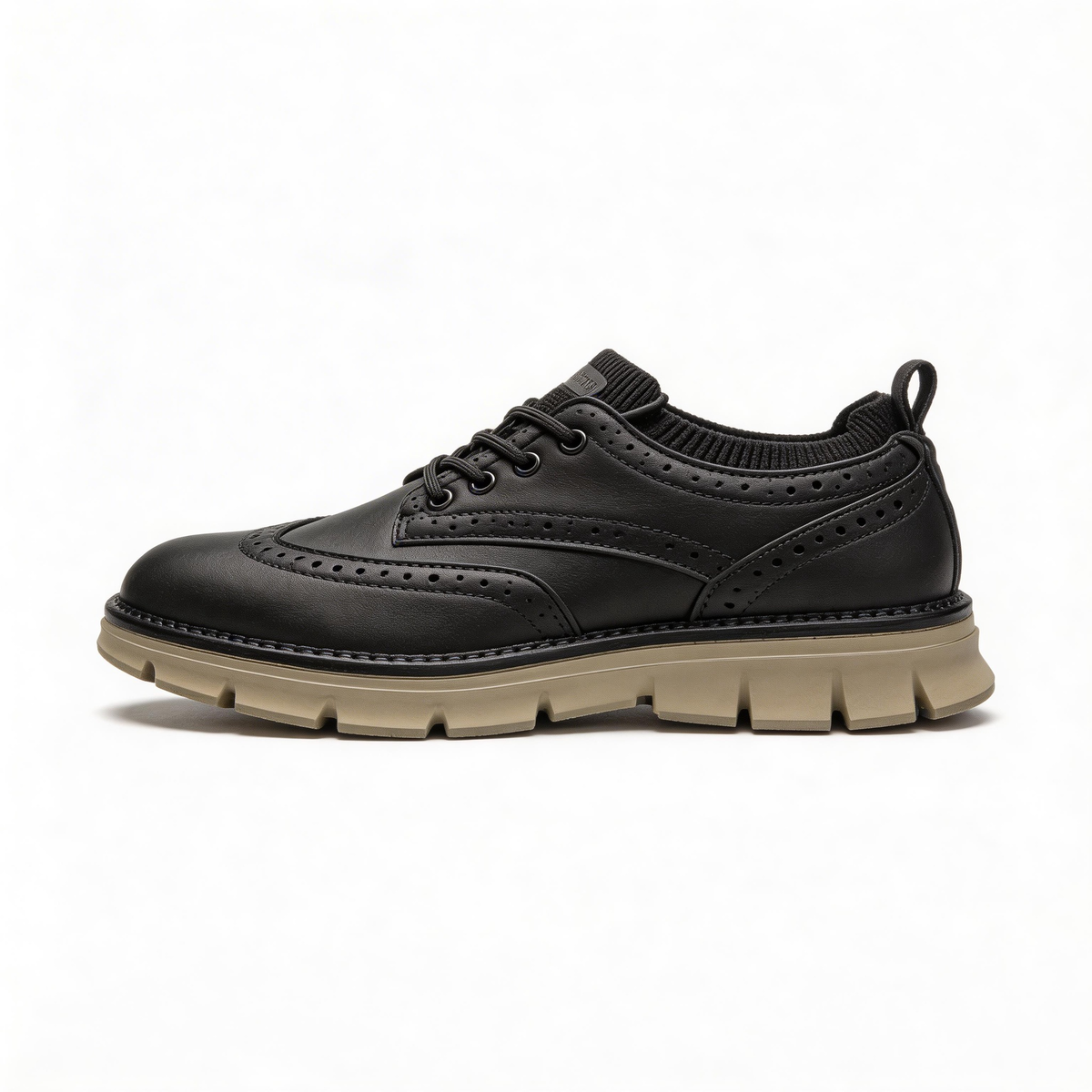 The Alderwood — Autumn Breathable Sneaker (Black)