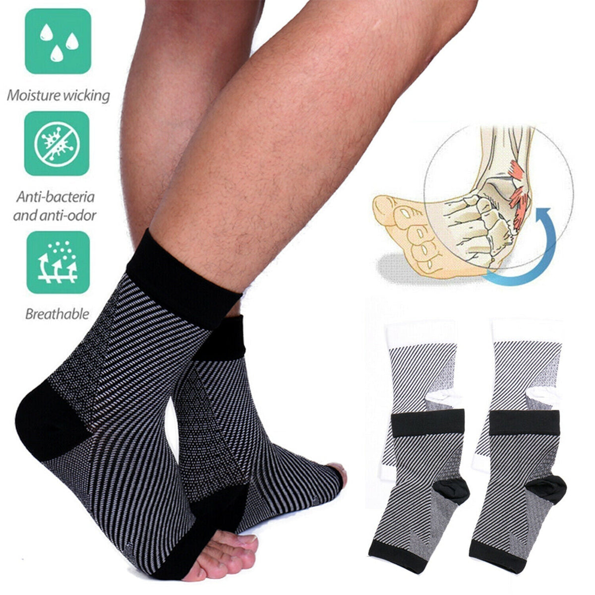Compression Pain Relief Ankle Socks