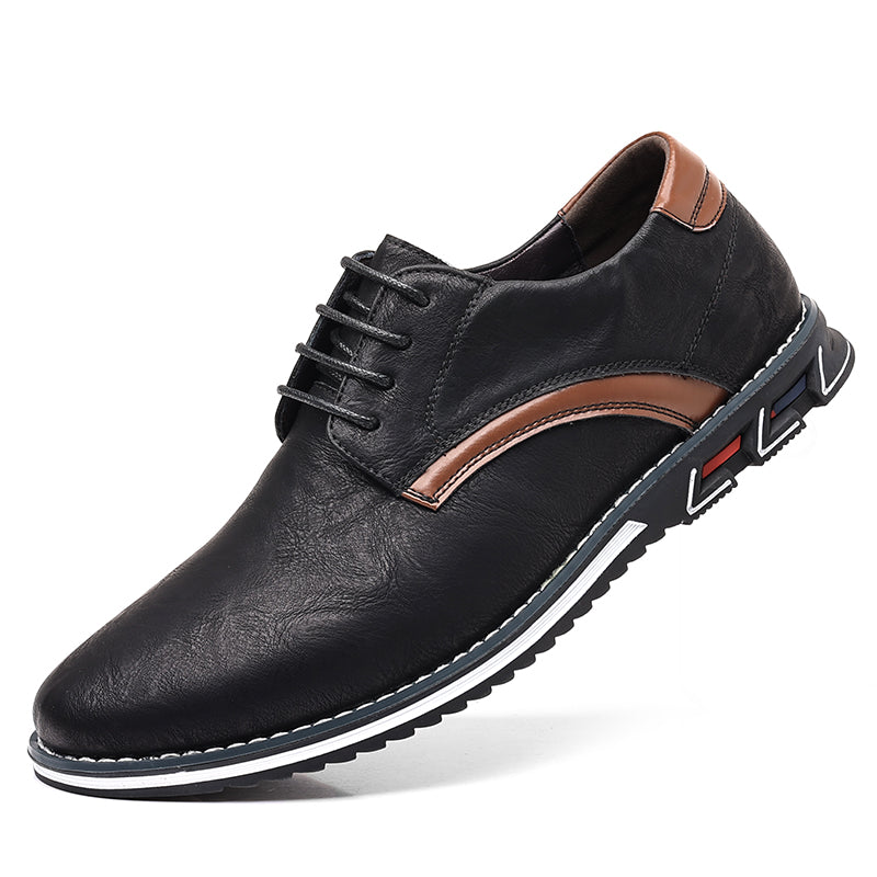 The Radcliffe — Tan-Trim Comfort Oxford