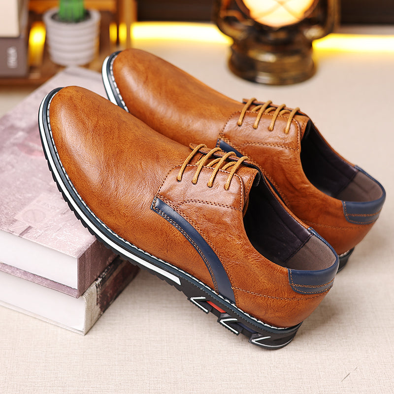 The Radcliffe — Tan-Trim Comfort Oxford