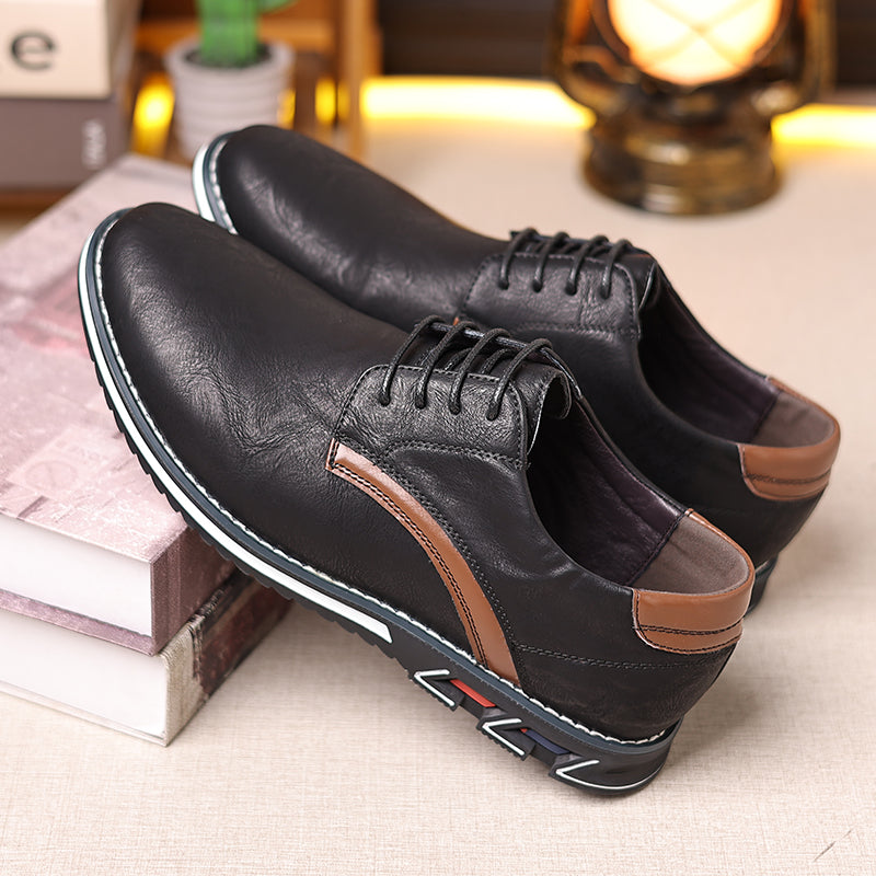 The Radcliffe — Tan-Trim Comfort Oxford