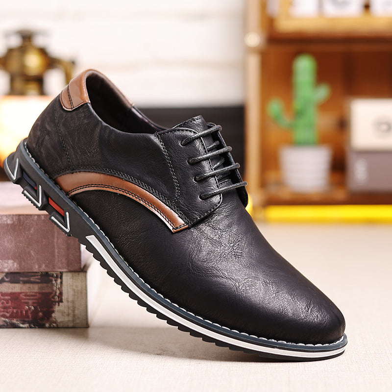 The Radcliffe — Tan-Trim Comfort Oxford