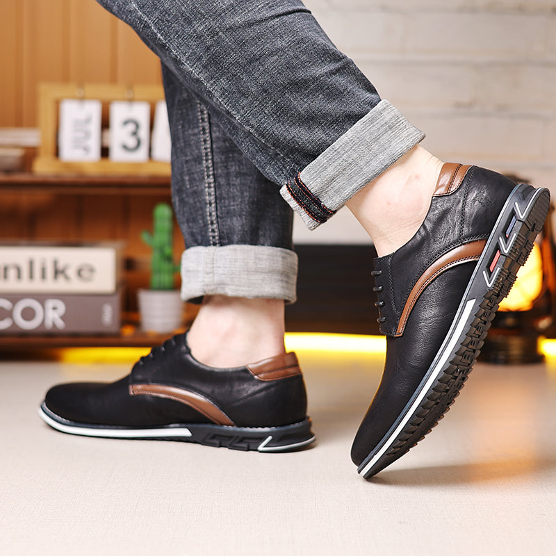 The Radcliffe — Tan-Trim Comfort Oxford