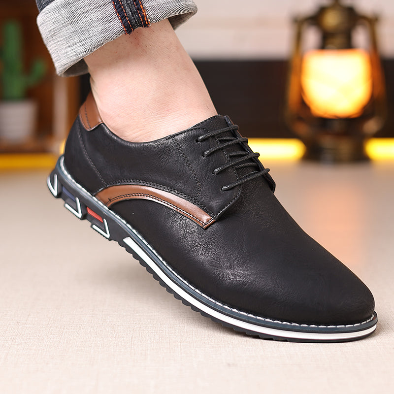 The Radcliffe — Tan-Trim Comfort Oxford