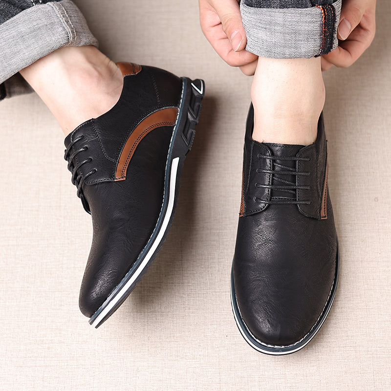 The Radcliffe — Tan-Trim Comfort Oxford