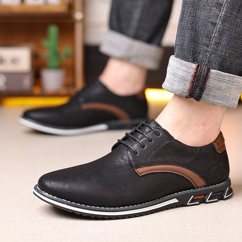 The Radcliffe — Tan-Trim Comfort Oxford