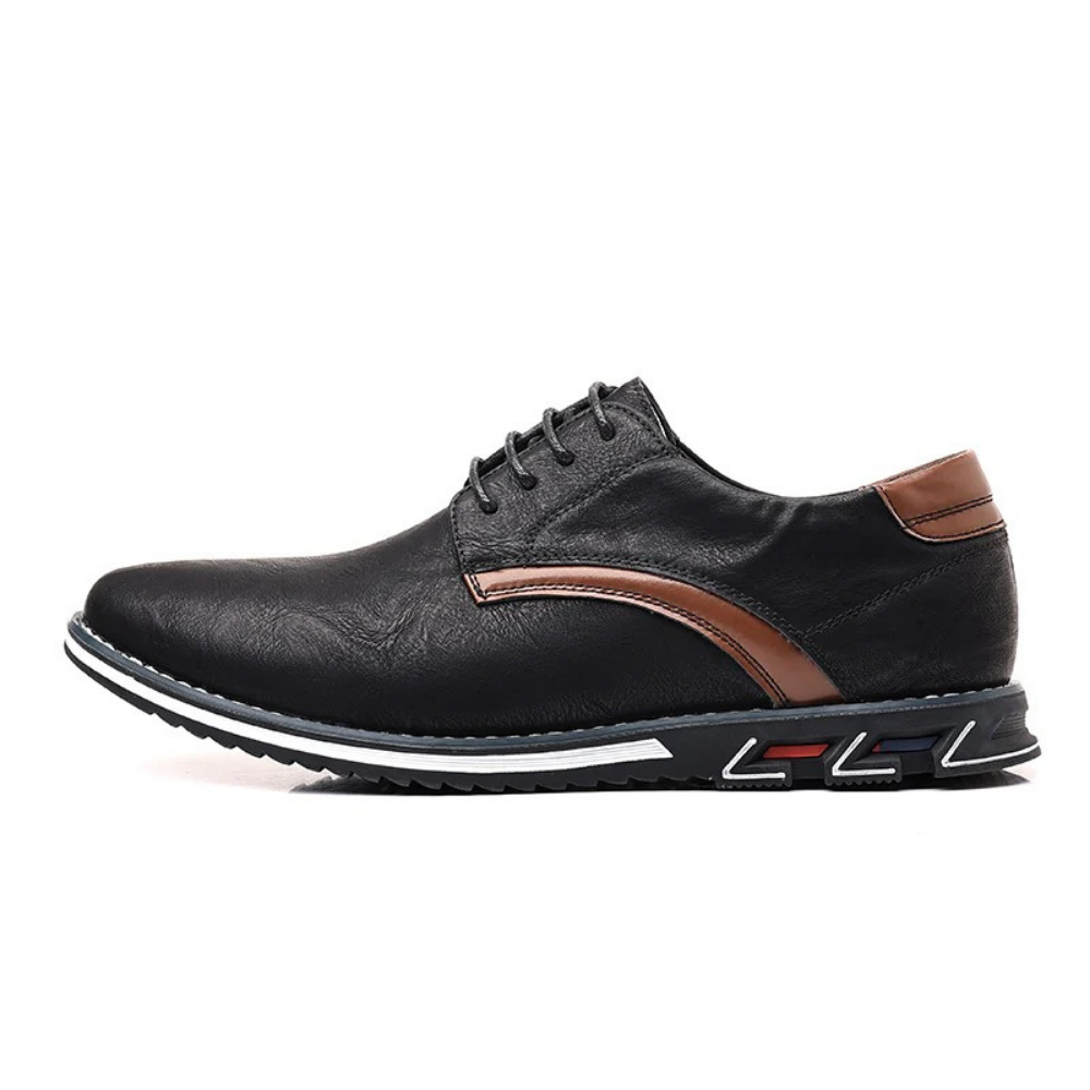 The Radcliffe — Tan-Trim Comfort Oxford