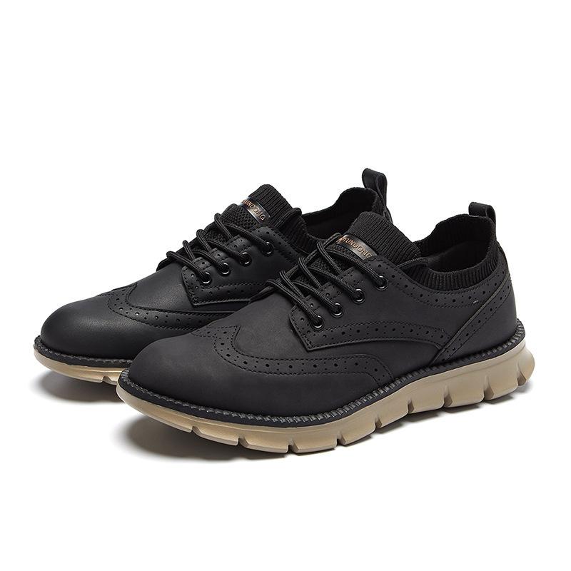 The Alderwood — Autumn Breathable Sneaker (Black)
