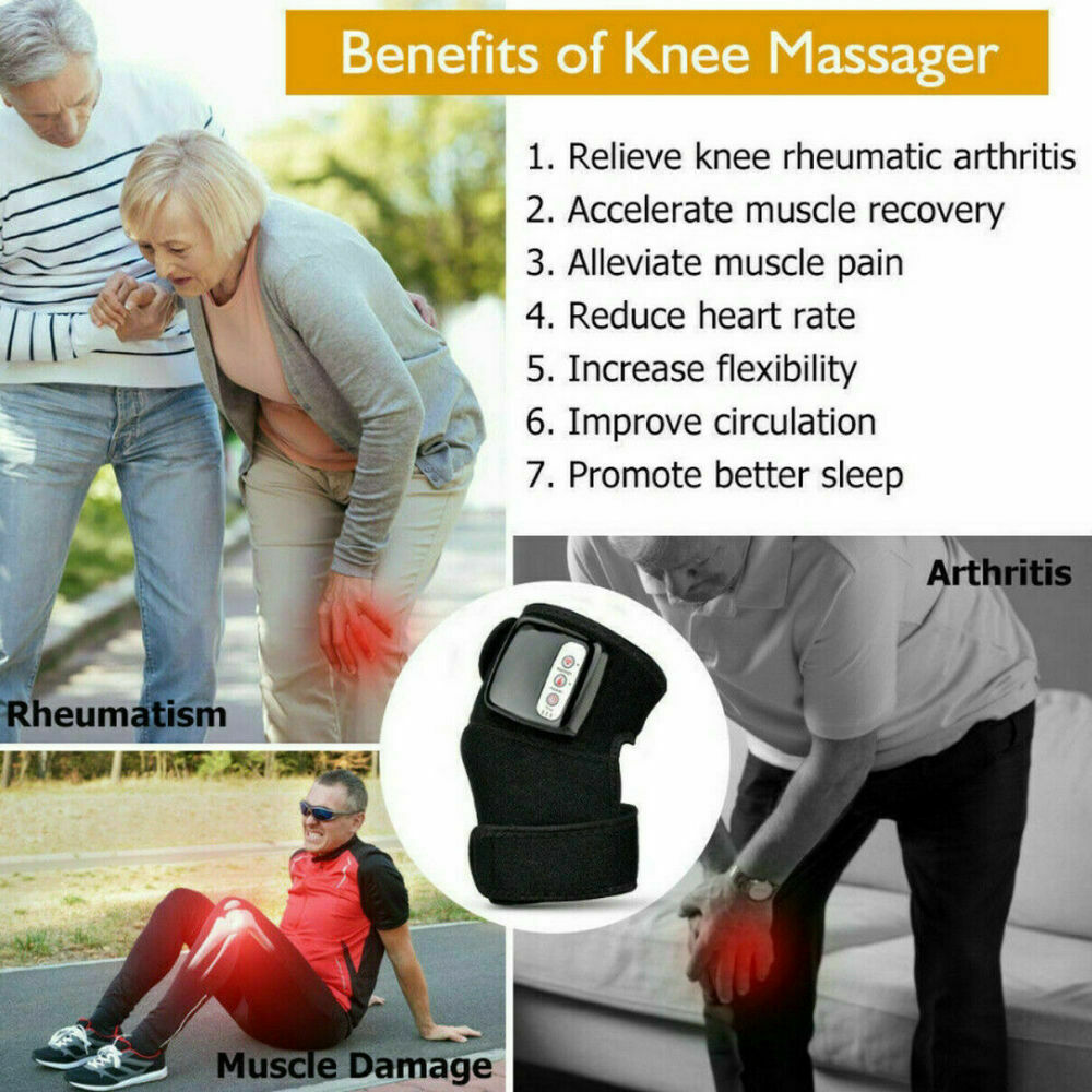 Heated Knee Arthritis Pain Relief Massager